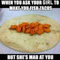 5th comment gets fish tacos