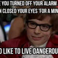 living in danger