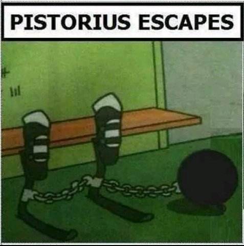 Pistorius s'est échappé ! - meme