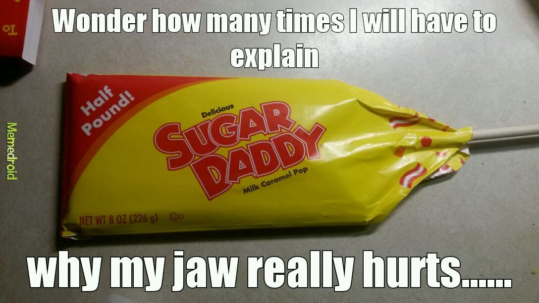 From sucking my sugar daddy... - meme