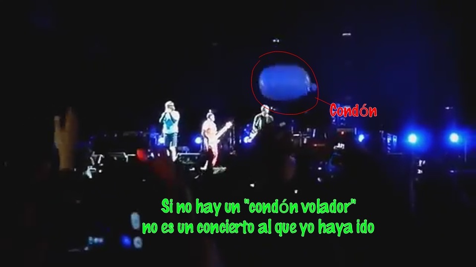 RHCP en concierto - meme