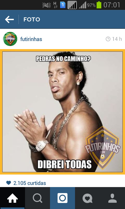 Ronaldinho o "Dibrador" - meme
