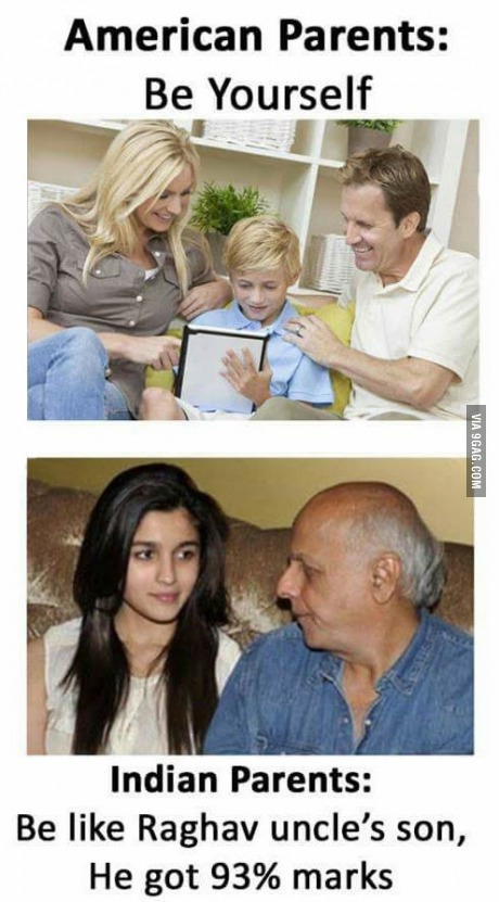 Indian parents be like - meme