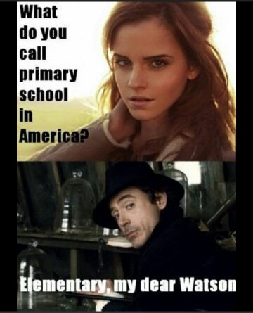 Elementary my dear Watson - meme