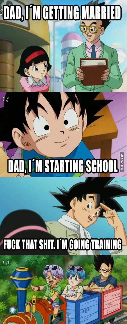 Vegeta; 1# dad - meme