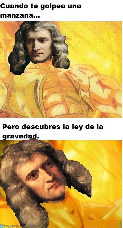 Ese Newton - meme
