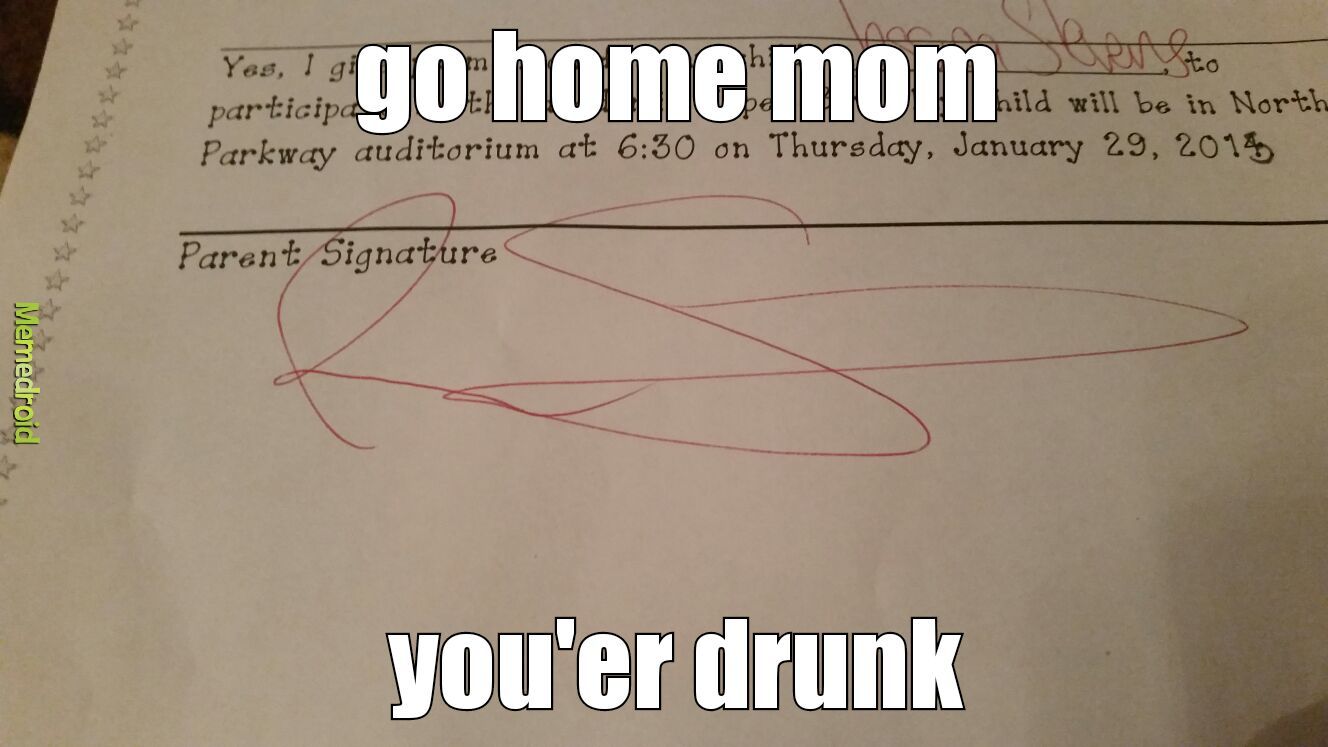 you're drunk go home - meme