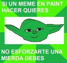 Yoda culiao zukistrukis (͡° ͜ʖ ͡°) - meme