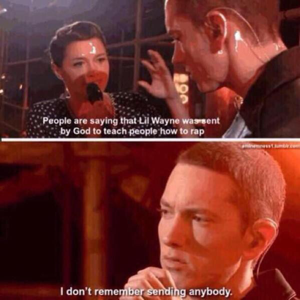 Eminem is teh best - meme