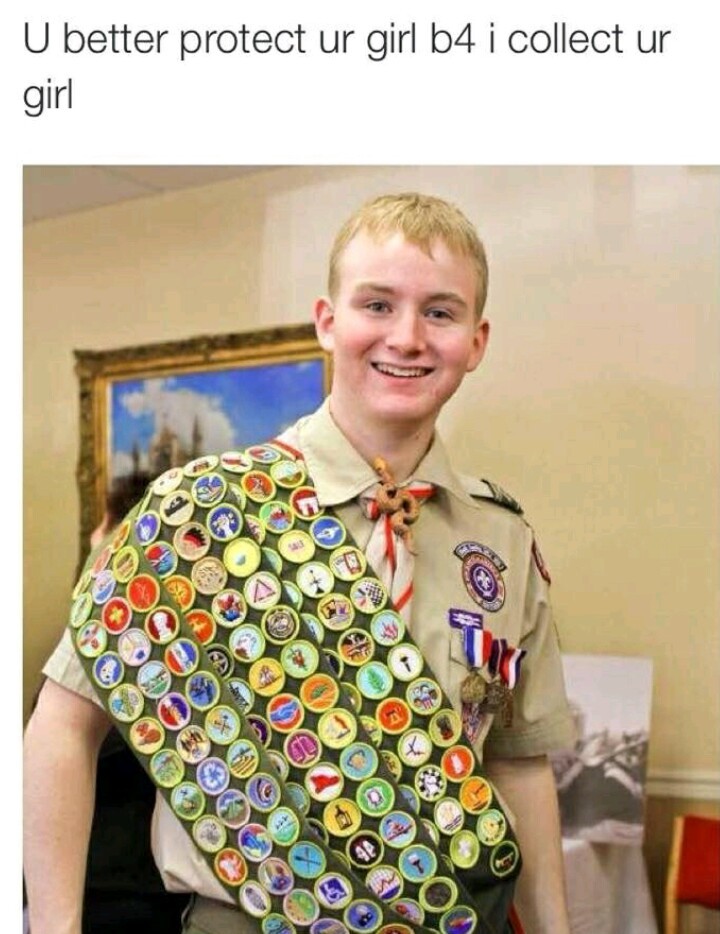 MLG Boy scout Completionist - meme