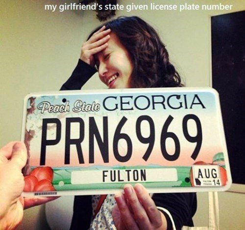 best license plate - meme