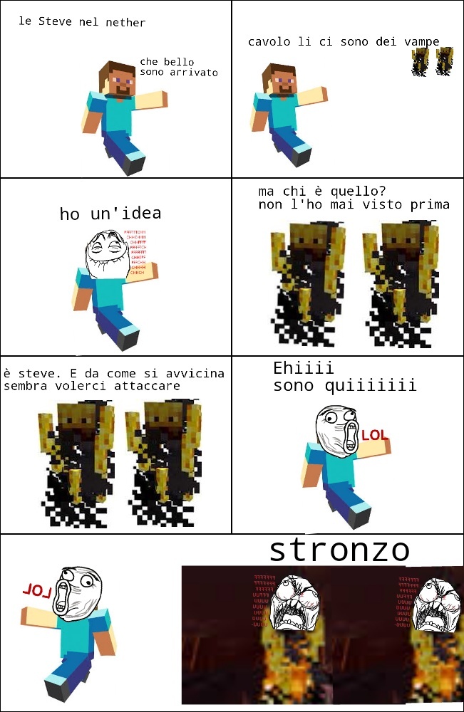 Minecraft style - meme