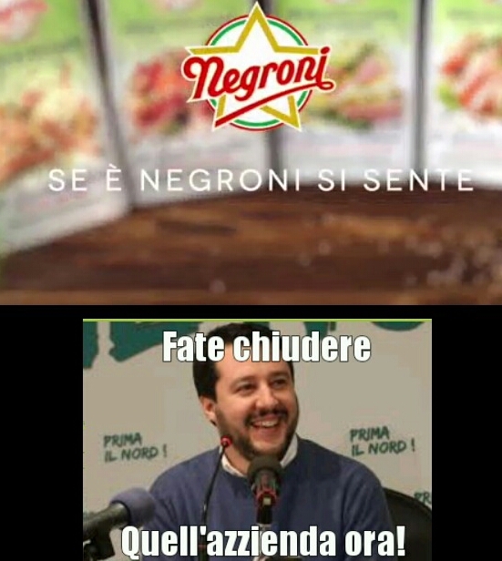 Approvato da Salvini - meme