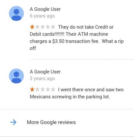 Google reviews - meme