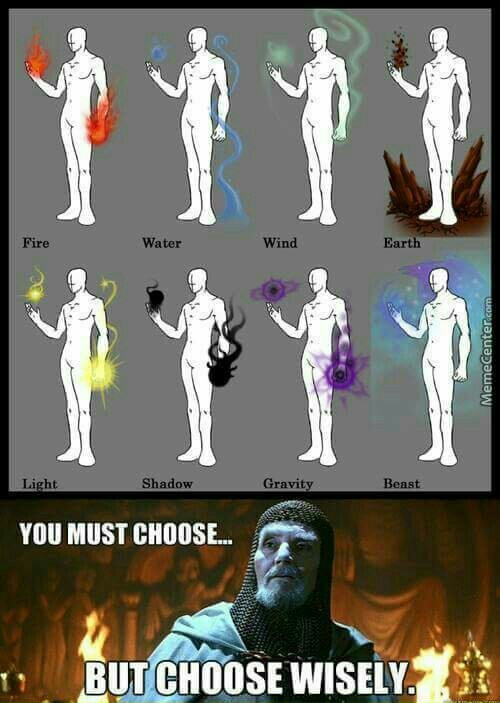 choose your power - meme
