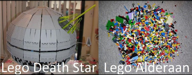 Haha Lego Star Wars jokes - meme