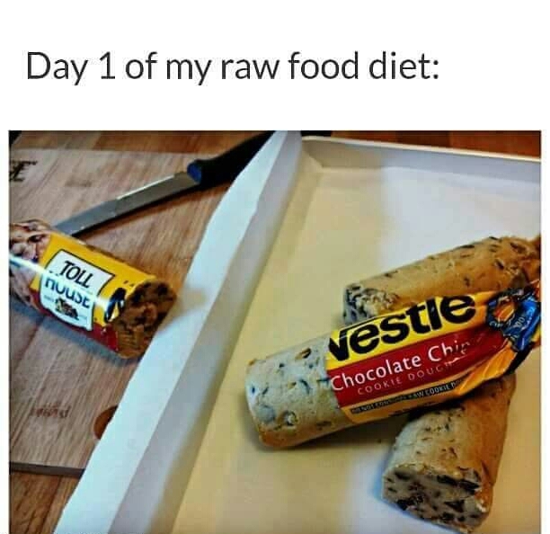 Crushing this diet plan - meme