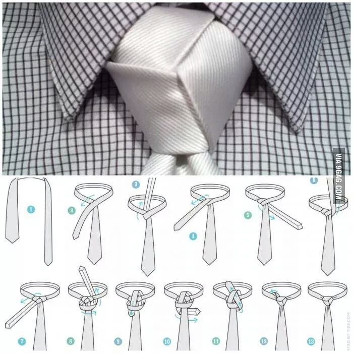A new tie knot to try - meme