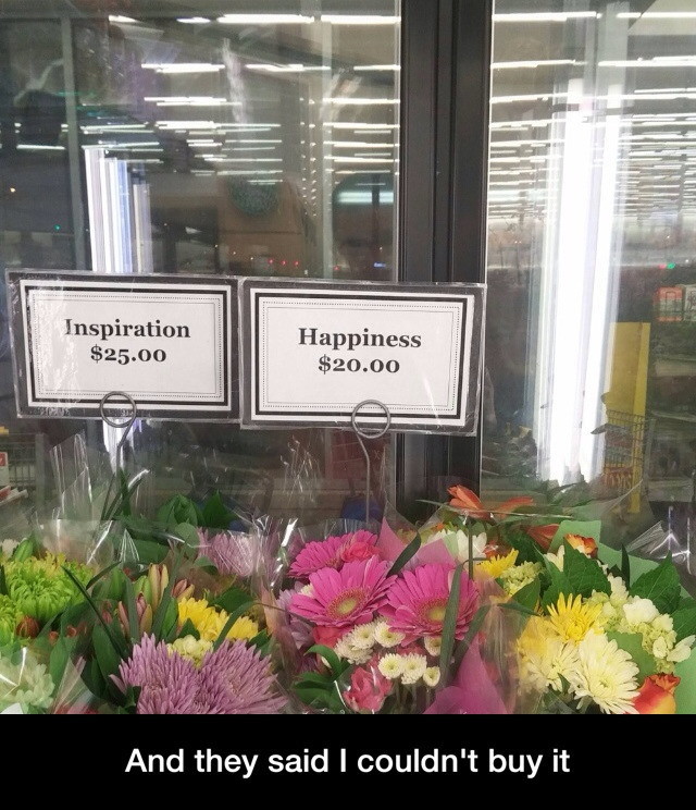 Happiness is now $20! - meme