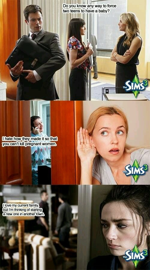 Anyone else play the sims? - meme