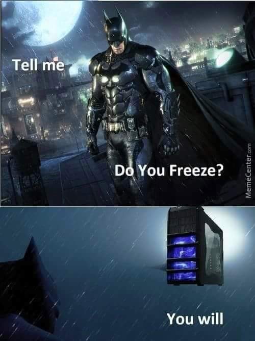 Batman Arkham Night - meme