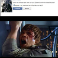 Ese Darth Vader es un loquillo