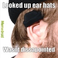I was trying to find a Russian ear hat
