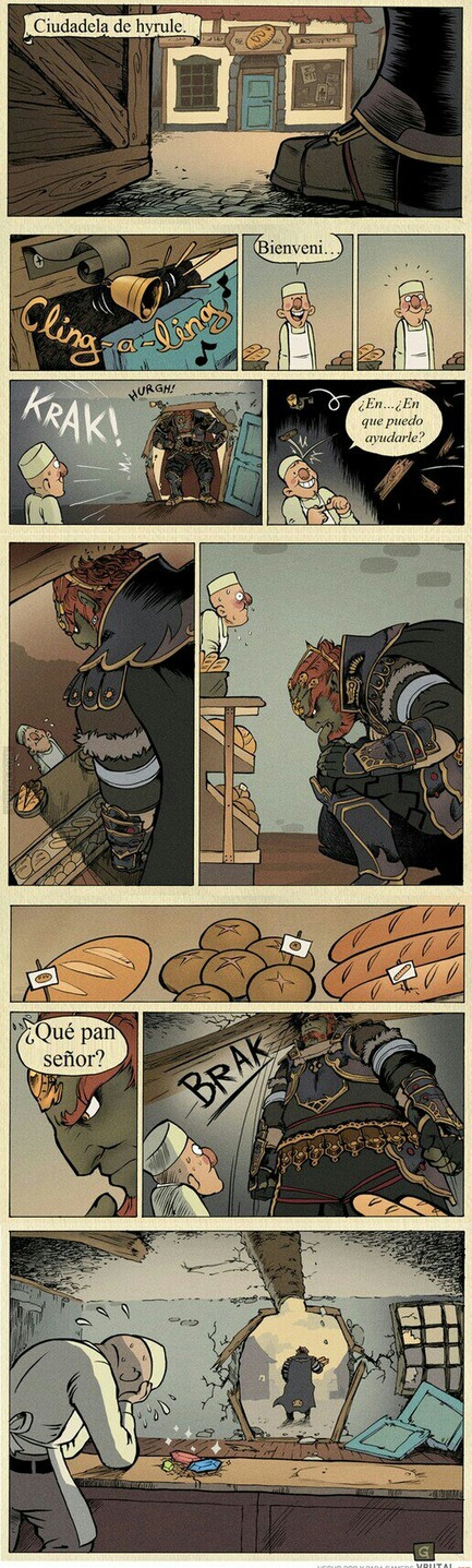 Pobre panadero - meme