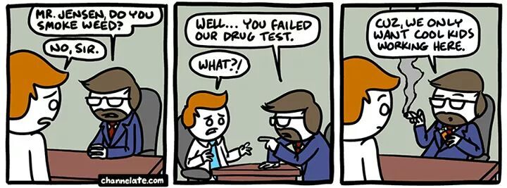 he failed the drug test bad - meme