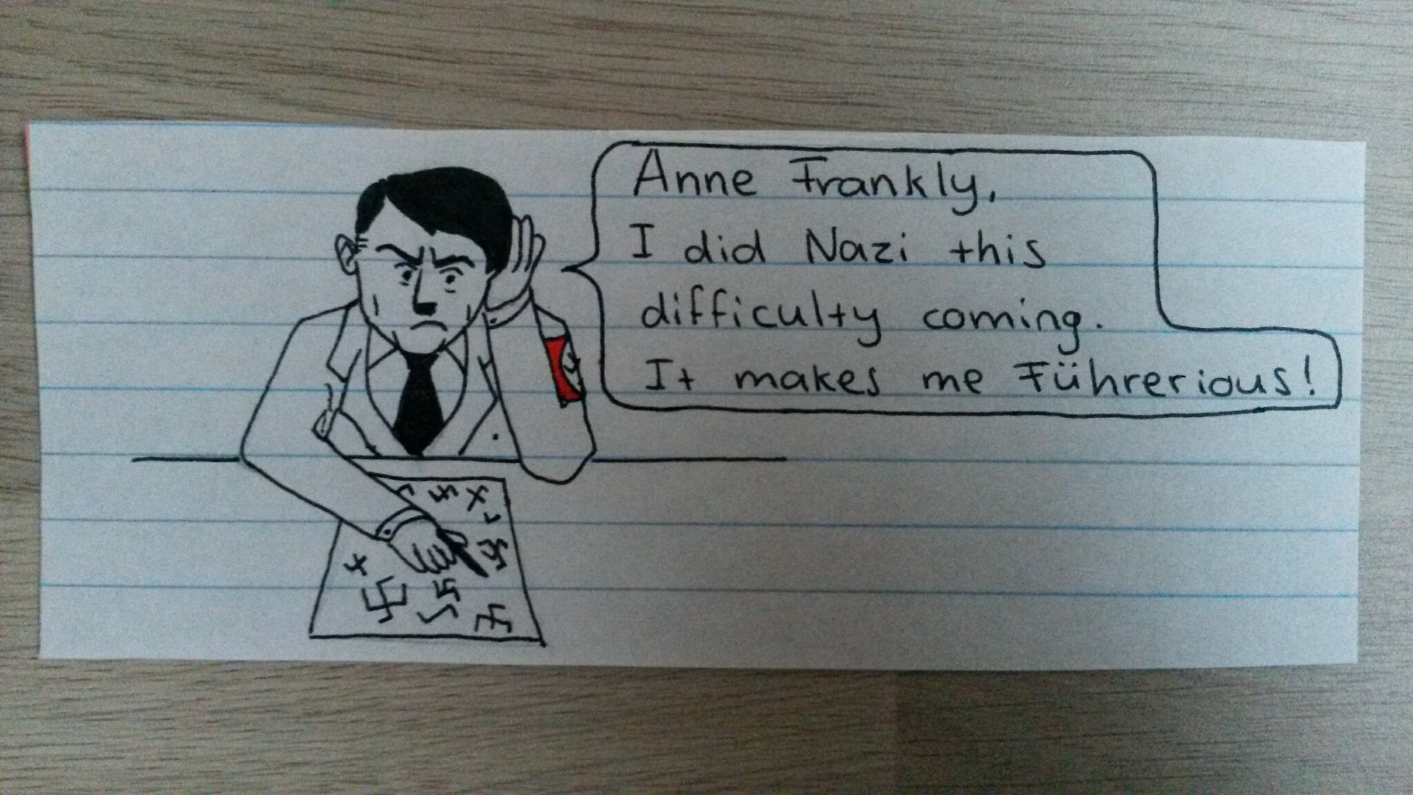 Drawing Swastikas is more difficult than you think... - meme