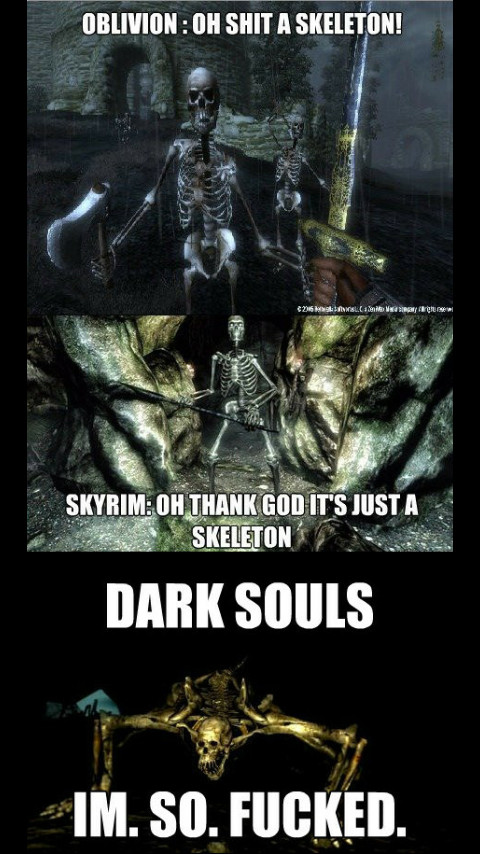 Es Dark Souls - meme