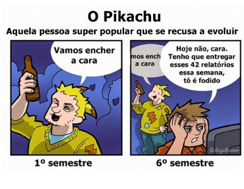 Pokemon que existem na faculdade pt1 - meme