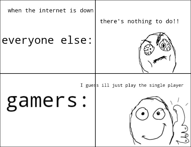 Gamers are tha best - meme
