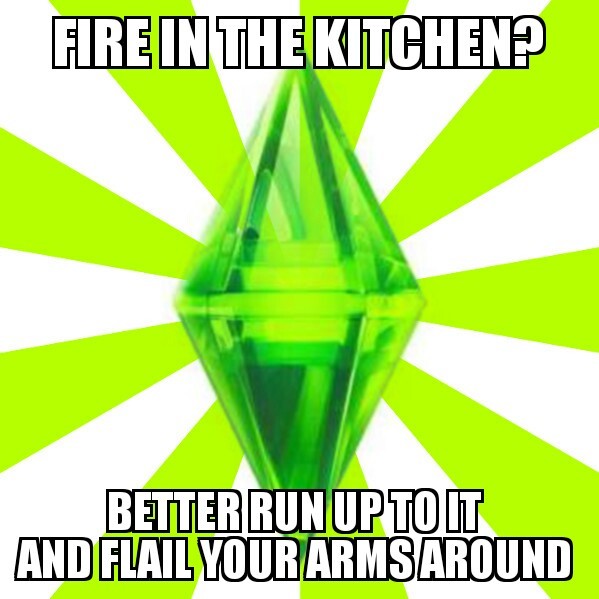 Sims logic - meme