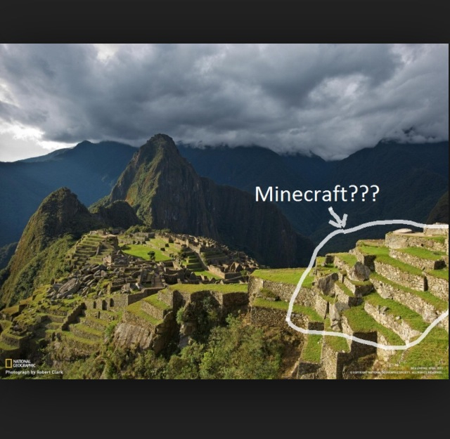 Minecraft péruvien - meme