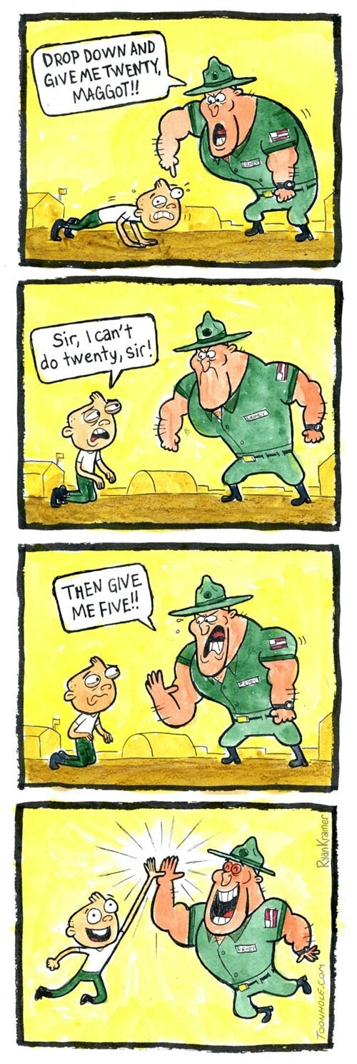 Good guy army - meme
