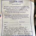 Complaint at Yellowstone ntl. Park