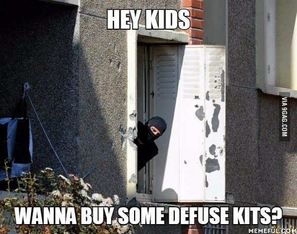 Buy some def kits kiddo - meme