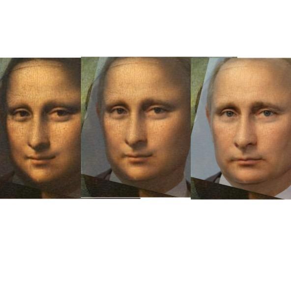 Putin es la Mona Lisa! :O - meme