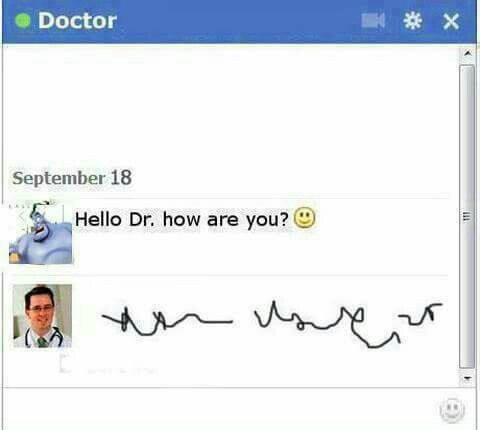 Bonjour docteur comment allez vous ? - meme
