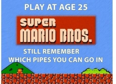 Remembered ALL the pipes!! - meme