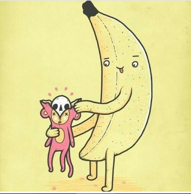 Plátanos en un universo paralelo - meme