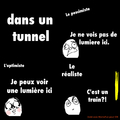 Dans un tunnel
