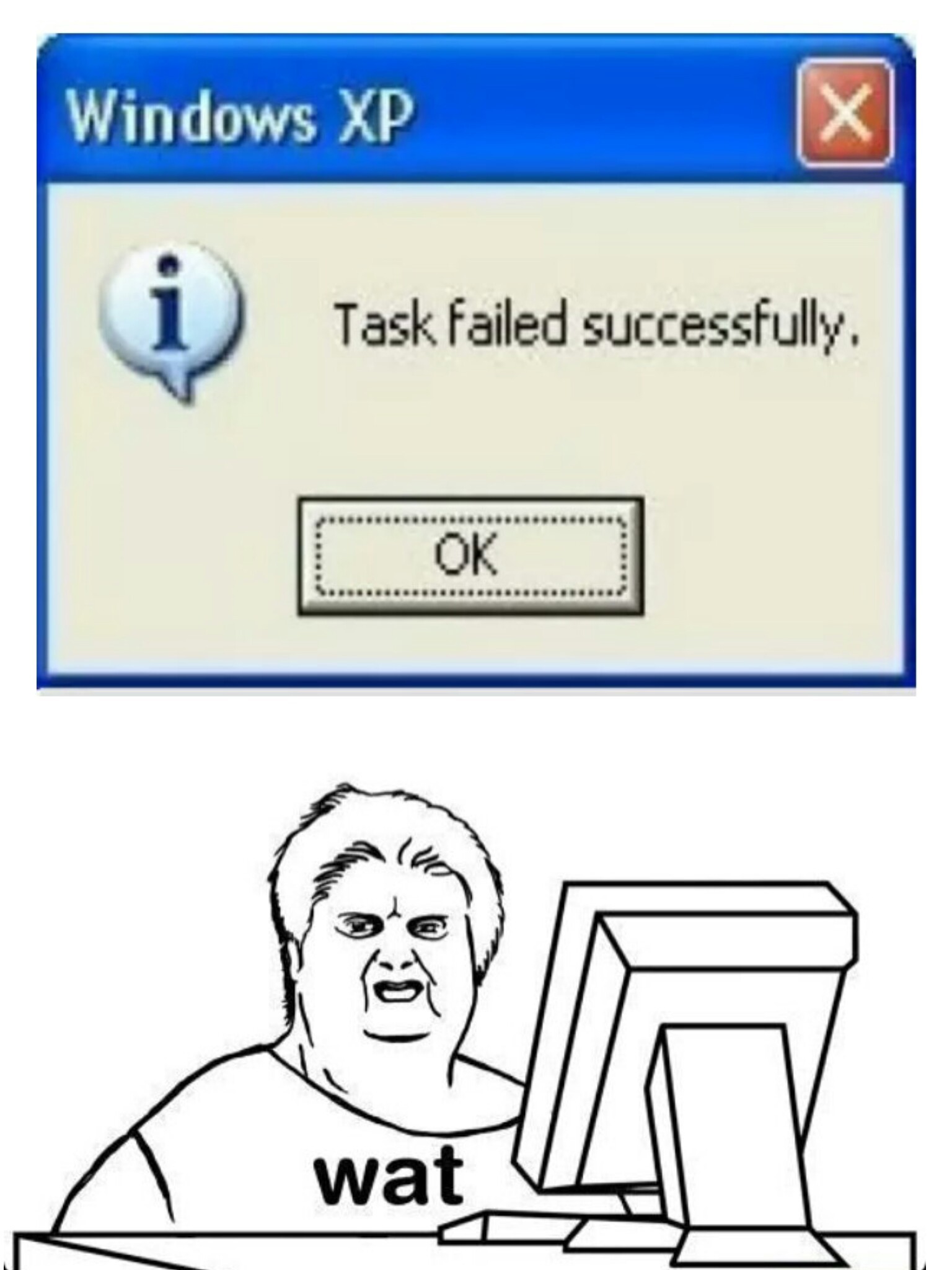 I'm on windows xp. - Meme by watibiss78 :) Memedroid