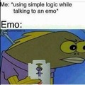 I hate emo people, mainly because they seek attention