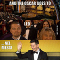Y el Oscar va para... Leo-nel Messi