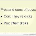 pros and cons of boys