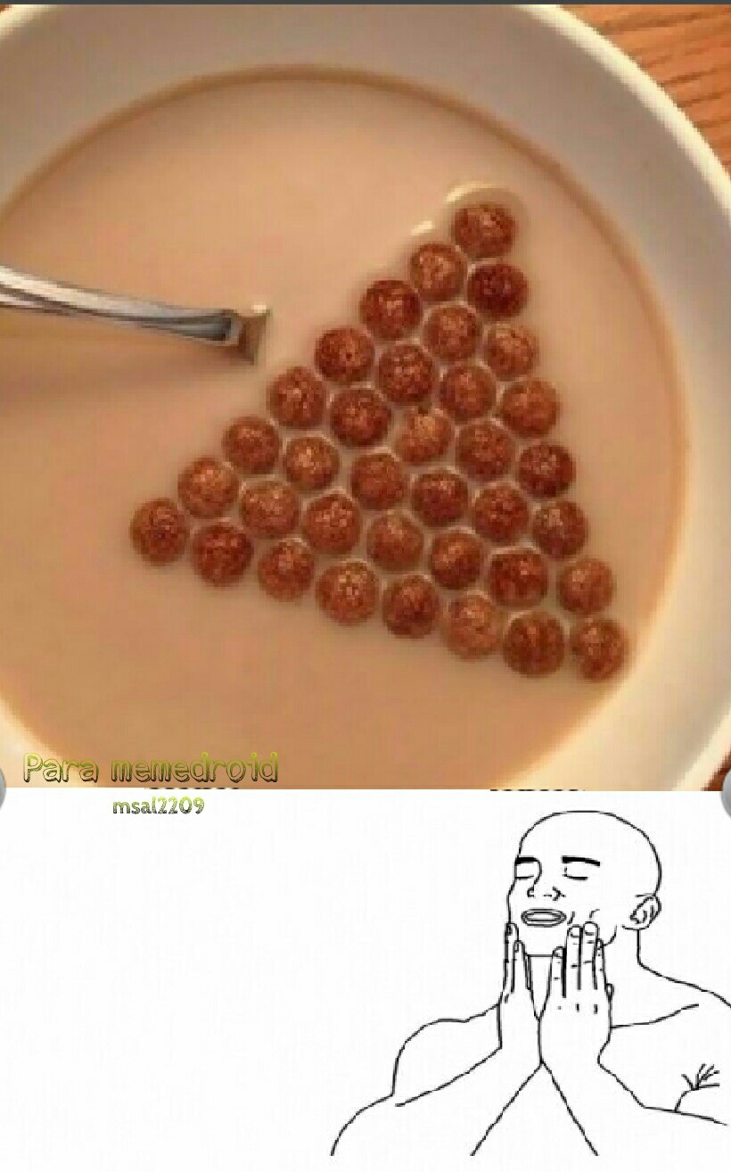 El título esta comiendo cereal x) - meme
