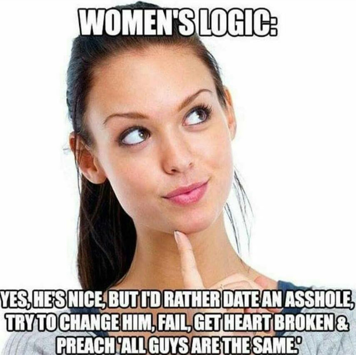 Womens logic - meme