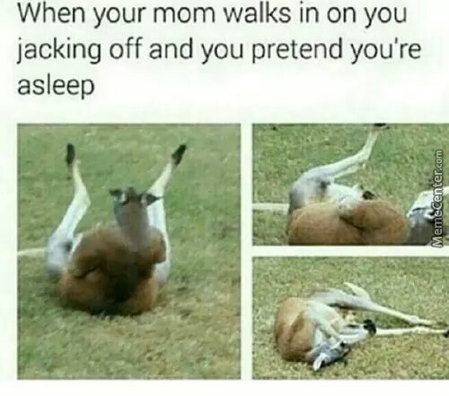 when your mom walks - meme